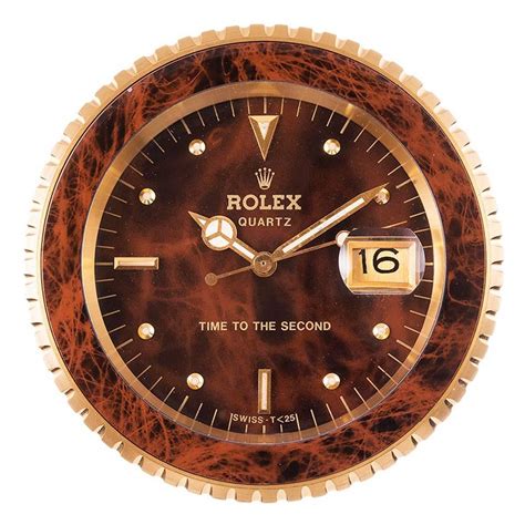 rolex clock.